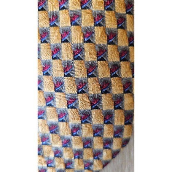 J.Z. Richards Silk Handmade Floral Wide Tie - Picture 2 of 4